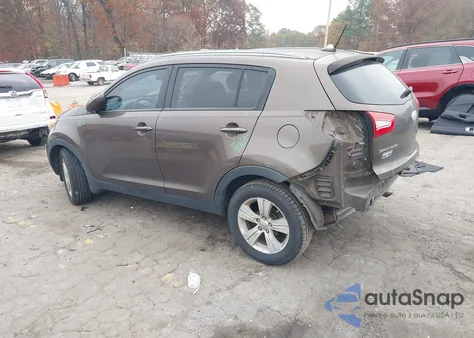 2013 Kia Sportage Lx из США, поврежденный, VIN KNDPB3A21D7437786